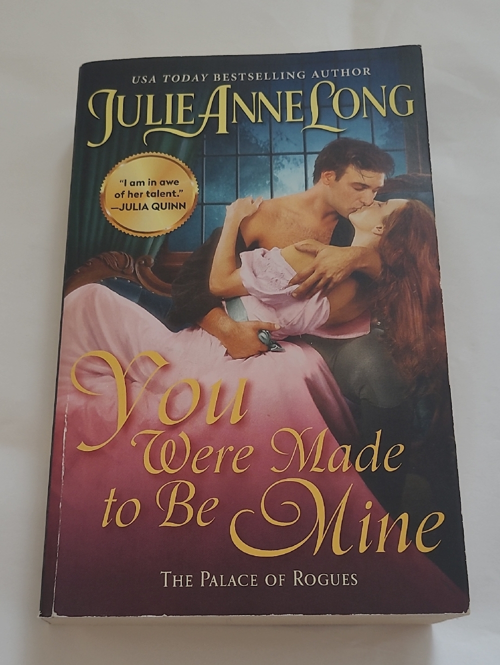 3/$5❤️Julie Anne Long "You Were Made to Be Mine" Romance Paperback - Pink/Gold